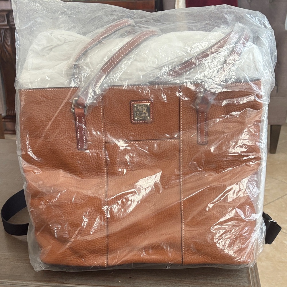 Dooney & Bourke Tan Leather Tote